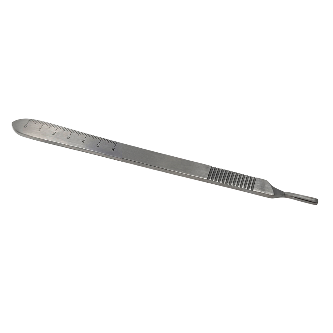 Premium Quality Scalpel Handle #3L, Stainless Steel ( Fits Size 9-16 Scalpel Blades )