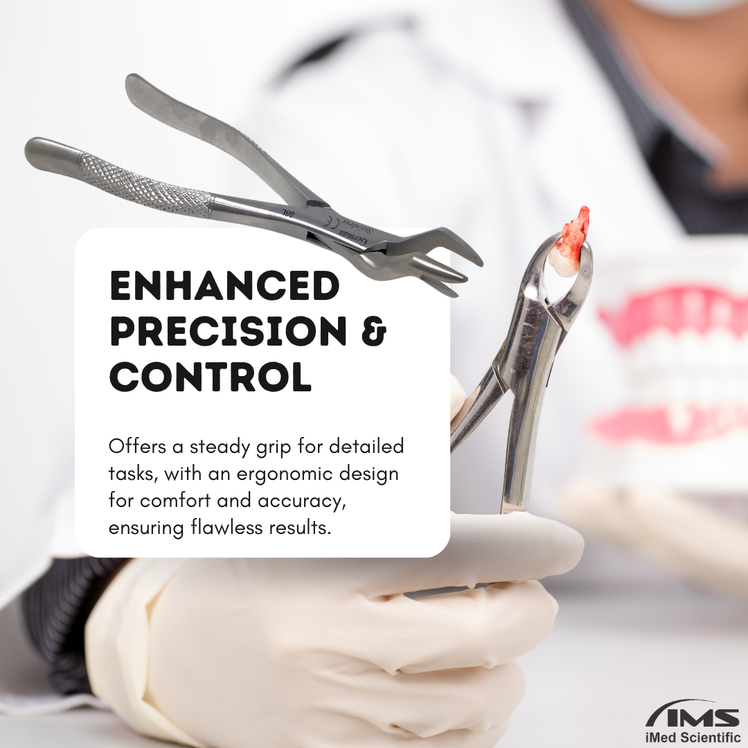 Dental Extracting Forceps #88L with Left Pointed Split Beaks Stainless Steel Instrument