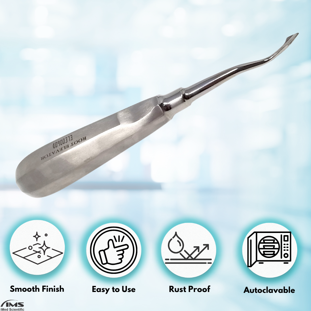 BERNARD ROOT TIP DISTAL SPADE ELEVATOR ELE-0060D, Stainless Steel