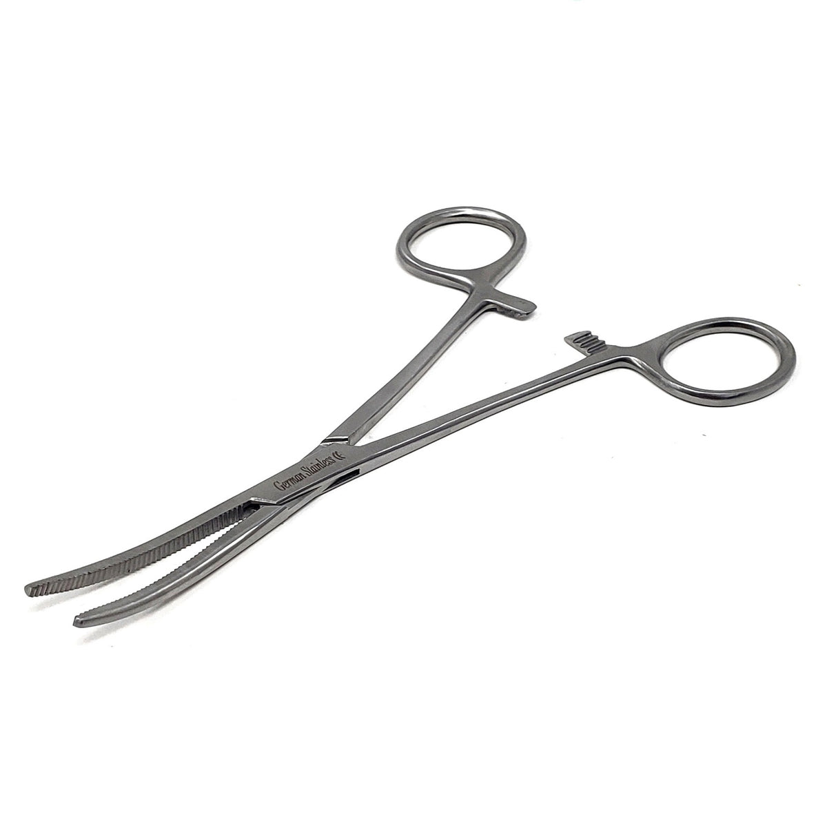 Pean Hemostat Forceps 6.25", Curved, Full Serrated, Stainless Steel