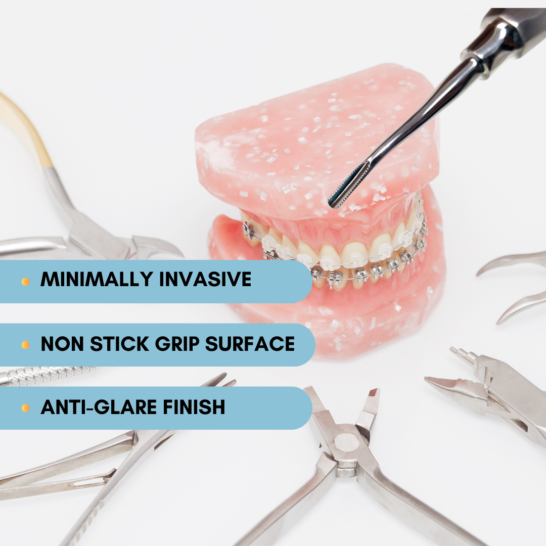 Apical Root Dental Elevator DEL-77R, Stainless Steel