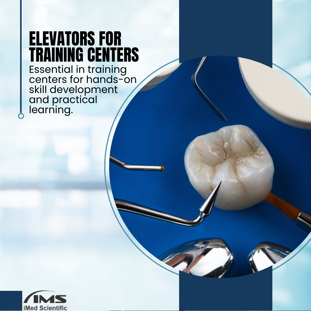 Apical Root Dental Elevator DEL-1R, Stainless Steel