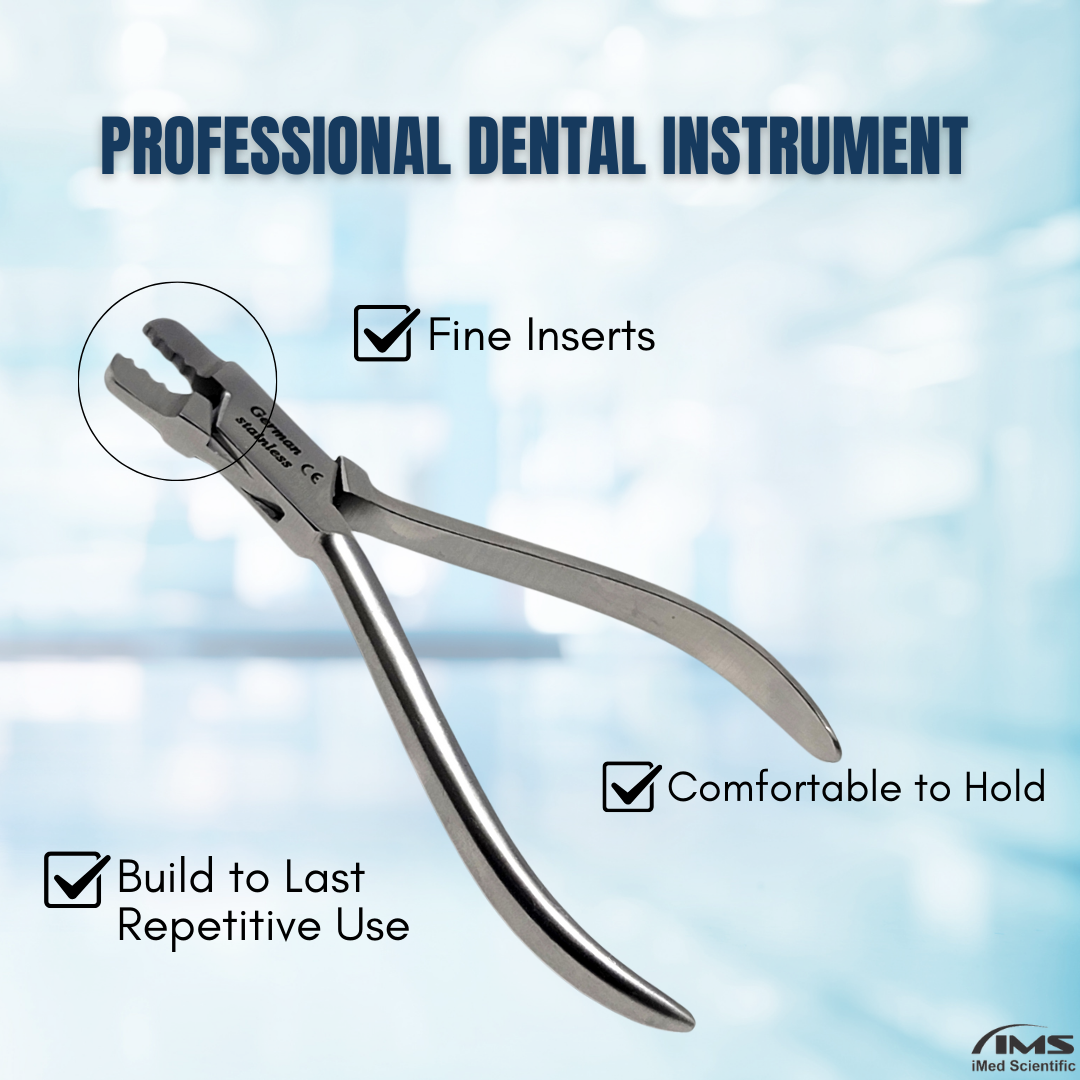 Dental Orthodontic Lingual Arch Wire Pliers Stainless Steel Instrument