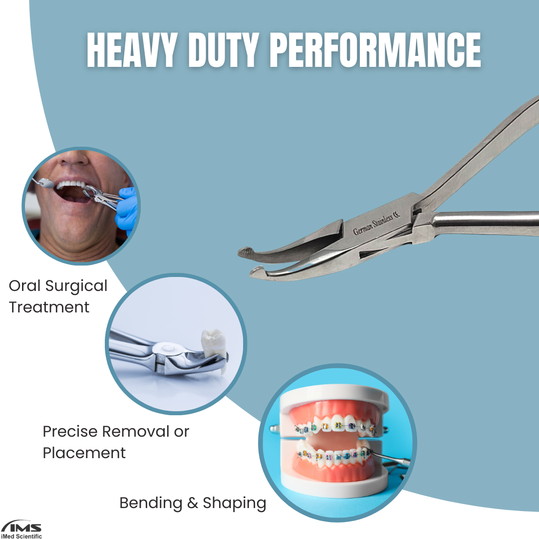Dental Orthodontic Howe Pliers Curved Stainless Steel Instrument