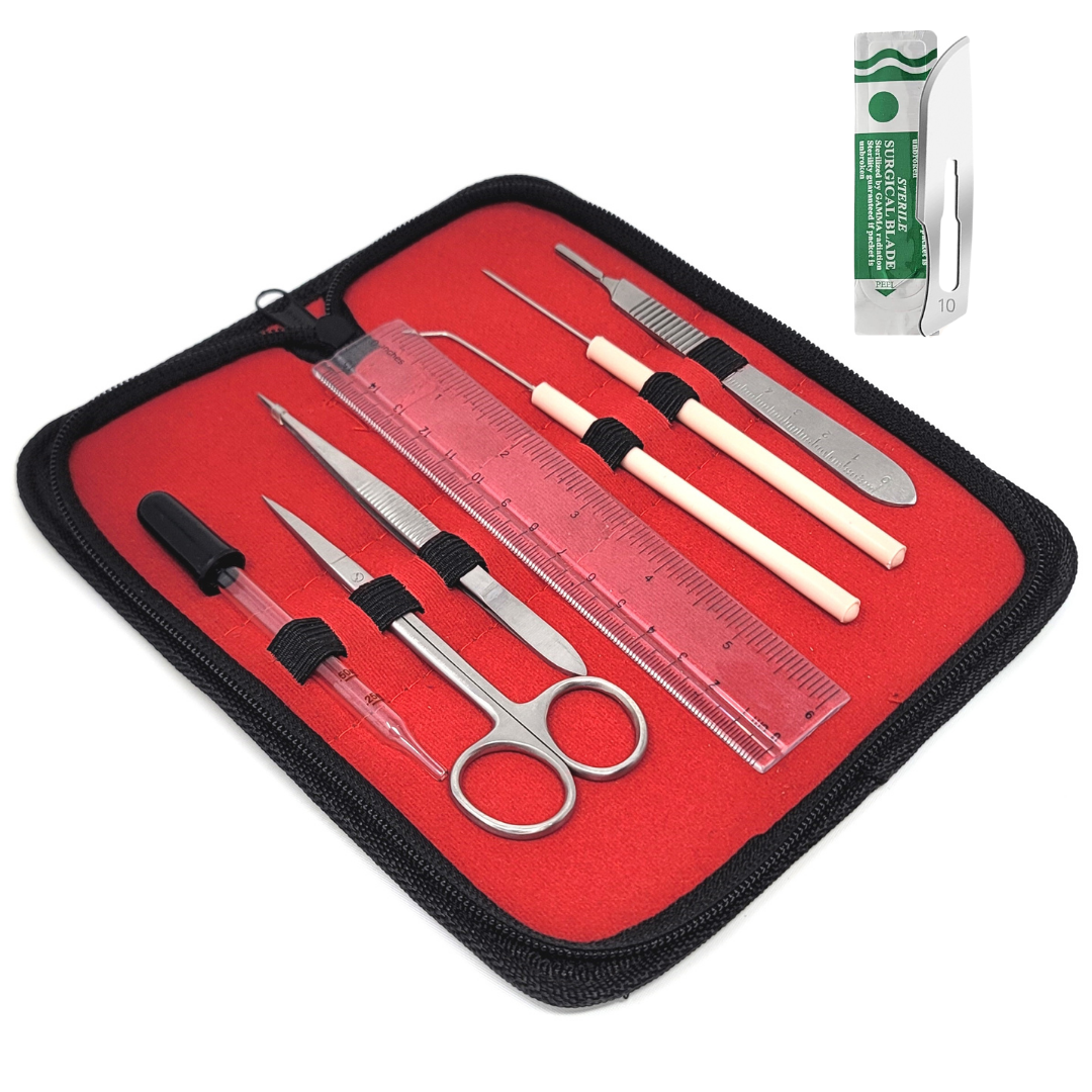 18 Pcs Basic Dissection Kit with Blades