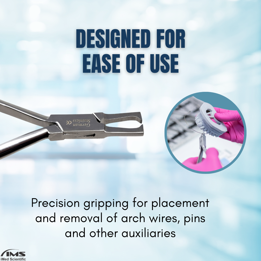 Dental Orthodontic Straight Bracket Remover Pliers Stainless Steel Instrument