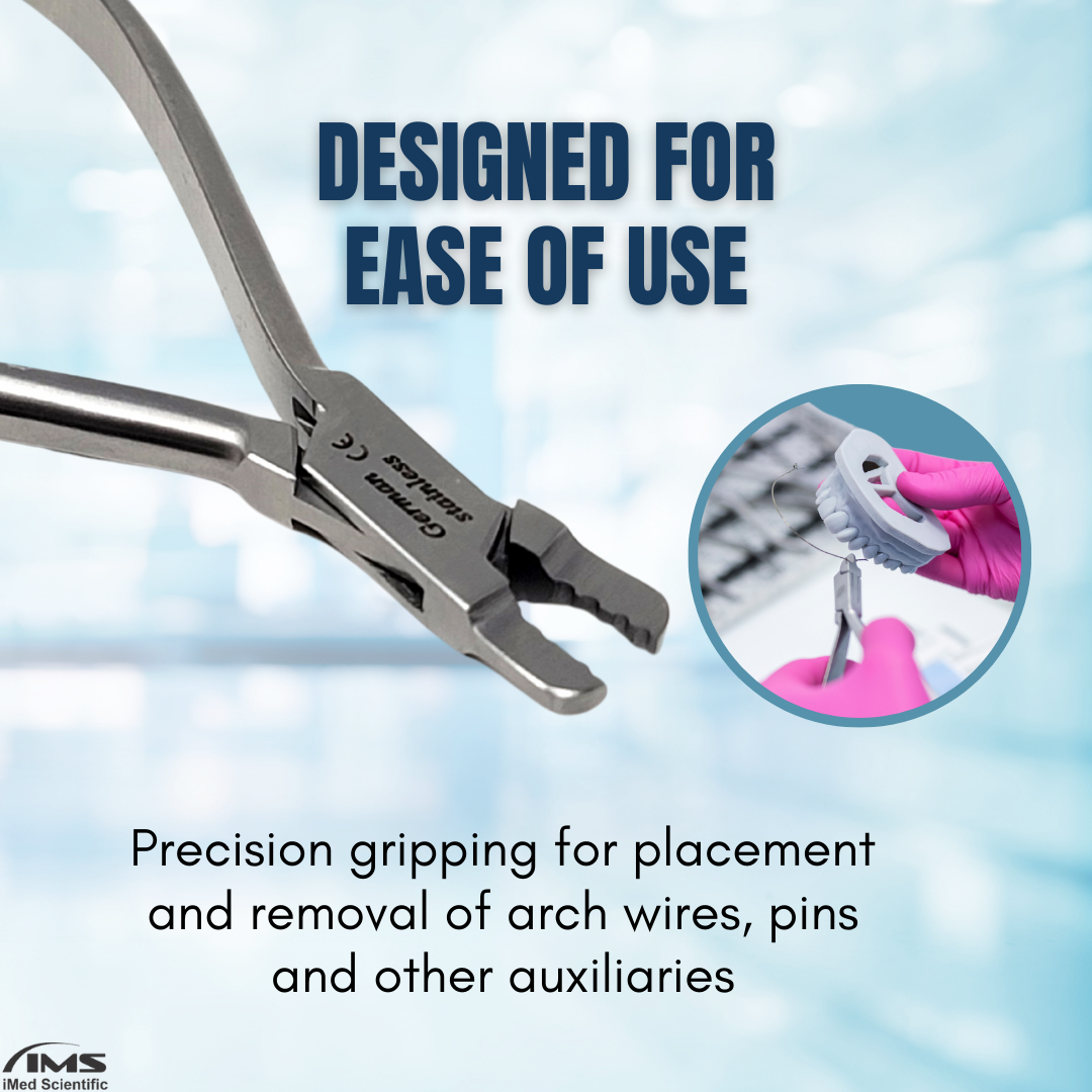 Dental Orthodontic Lingual Arch Wire Pliers Stainless Steel Instrument