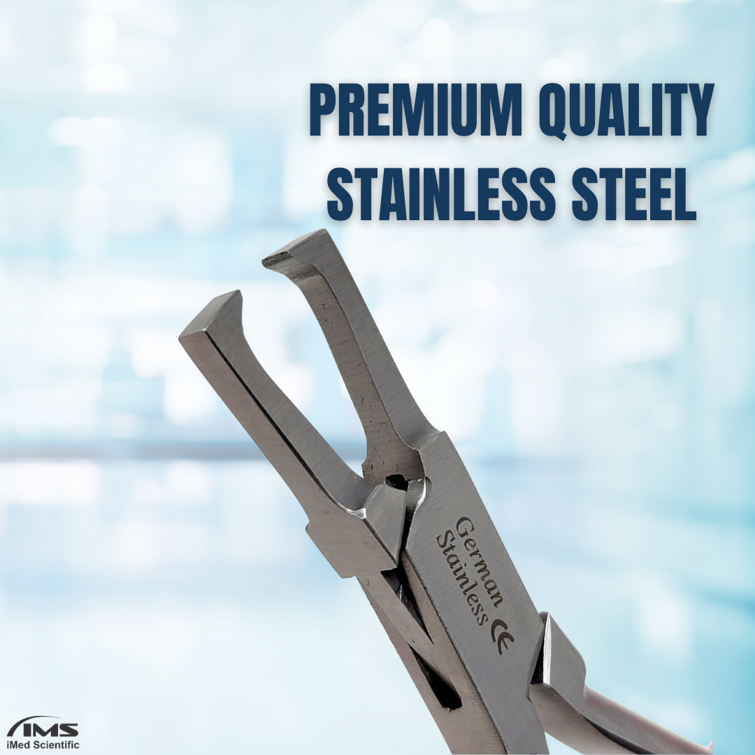 Dental Orthodontic Straight Bracket Remover Pliers Stainless Steel Instrument