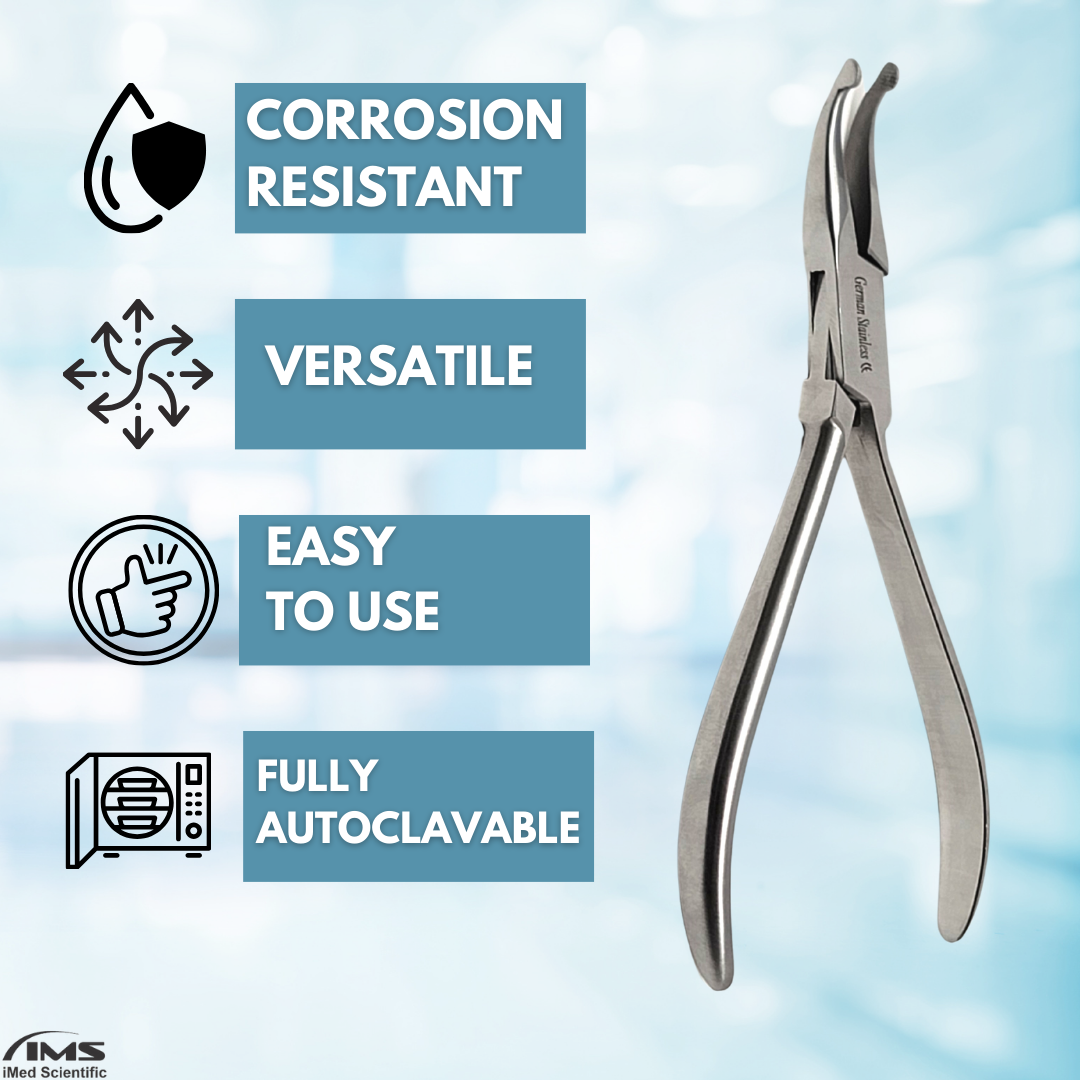 Dental Orthodontic Howe Pliers Curved Stainless Steel Instrument