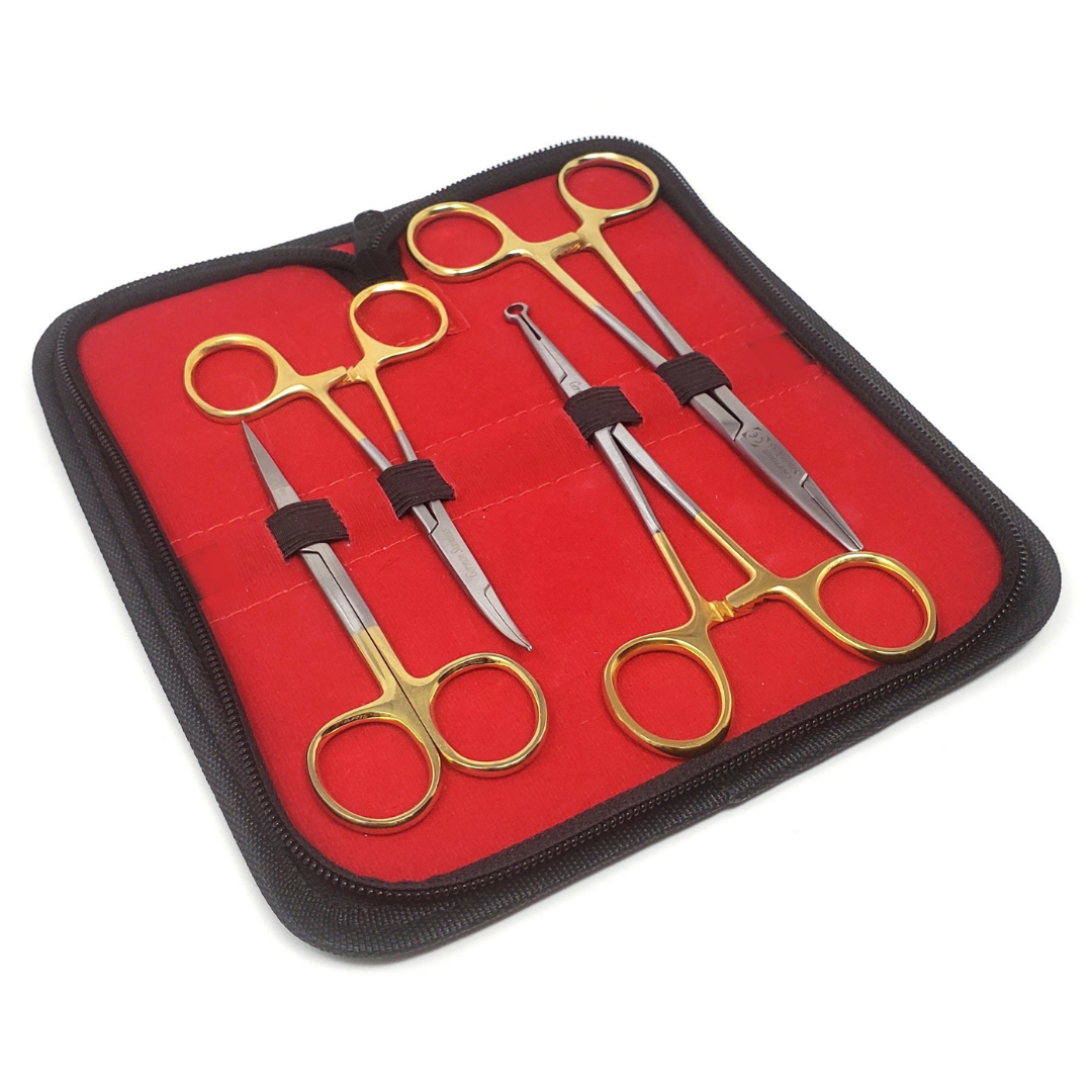 4 Pcs Sutureless Vasectomy Surgery Set Surgical Instruments German Stainless Steel CE