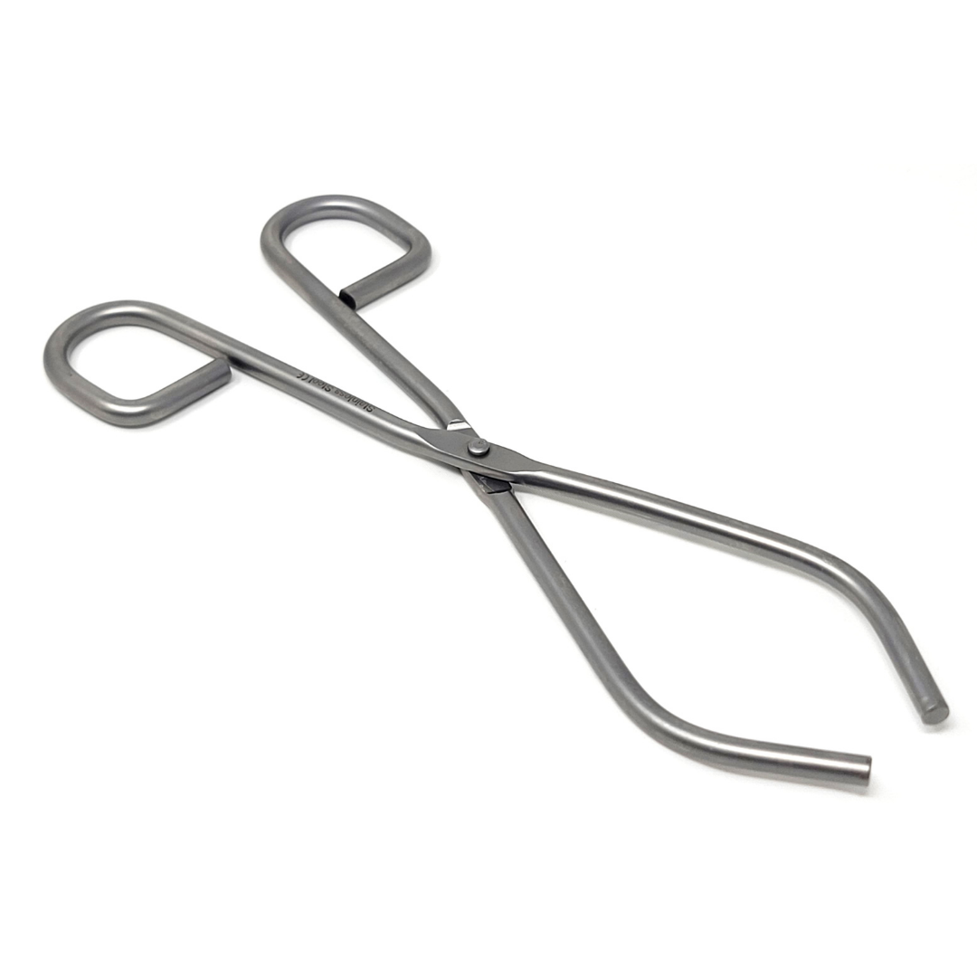 Stainless Steel Crucible Lab Beaker Tongs 9"