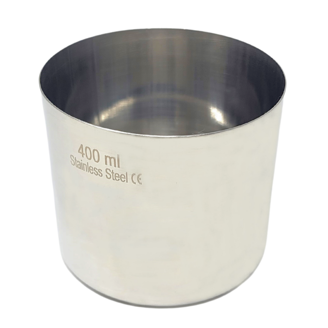 400ml Stainless Steel Lab Beaker Multifunction Crucible