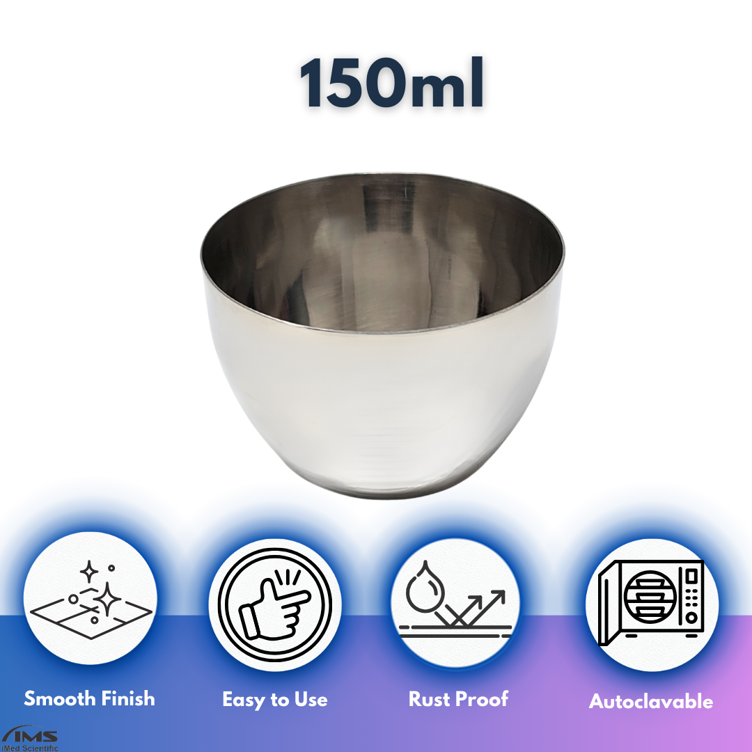 150ml Stainless Steel Lab Beaker Multifunction Crucible
