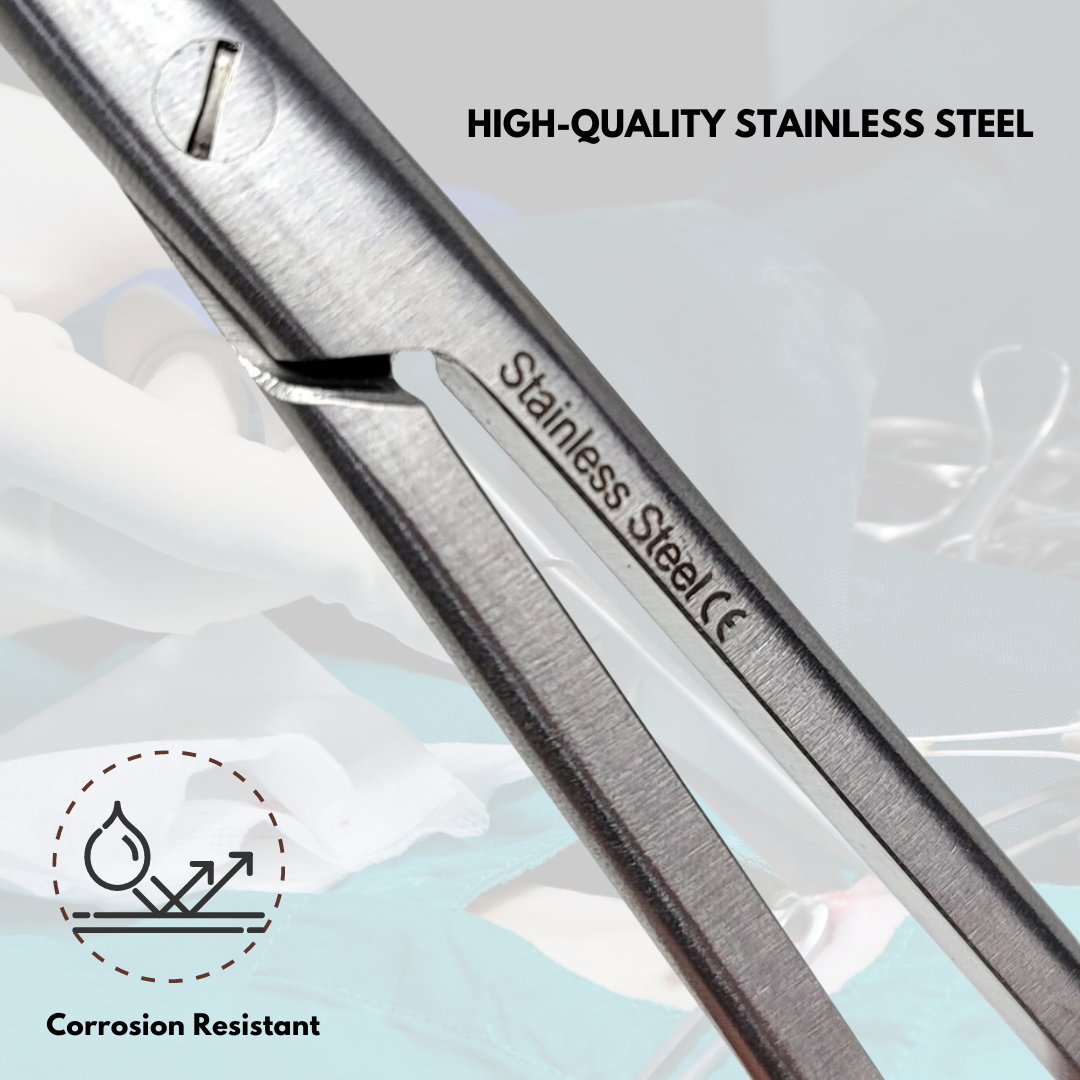 Metzenbaum Dissecting Scissors, 7" Slim Shears, Straight, Stainless Steel