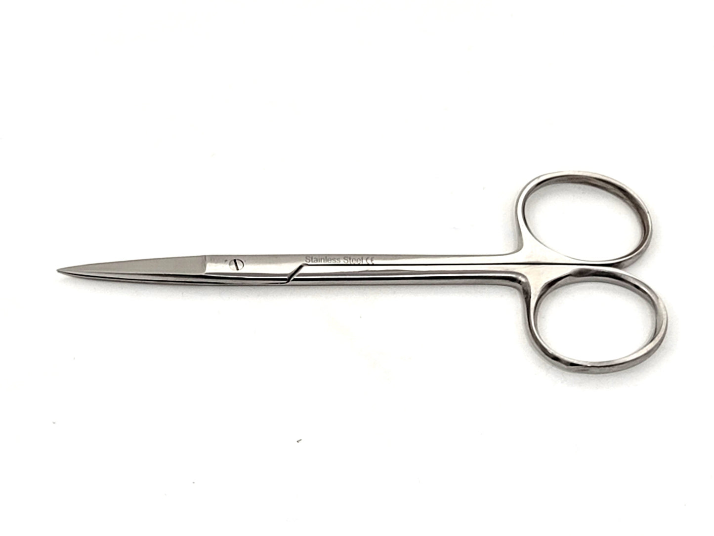 Stainless Steel Iris Dissecting Scissors 4.5", Straight, Fine Point