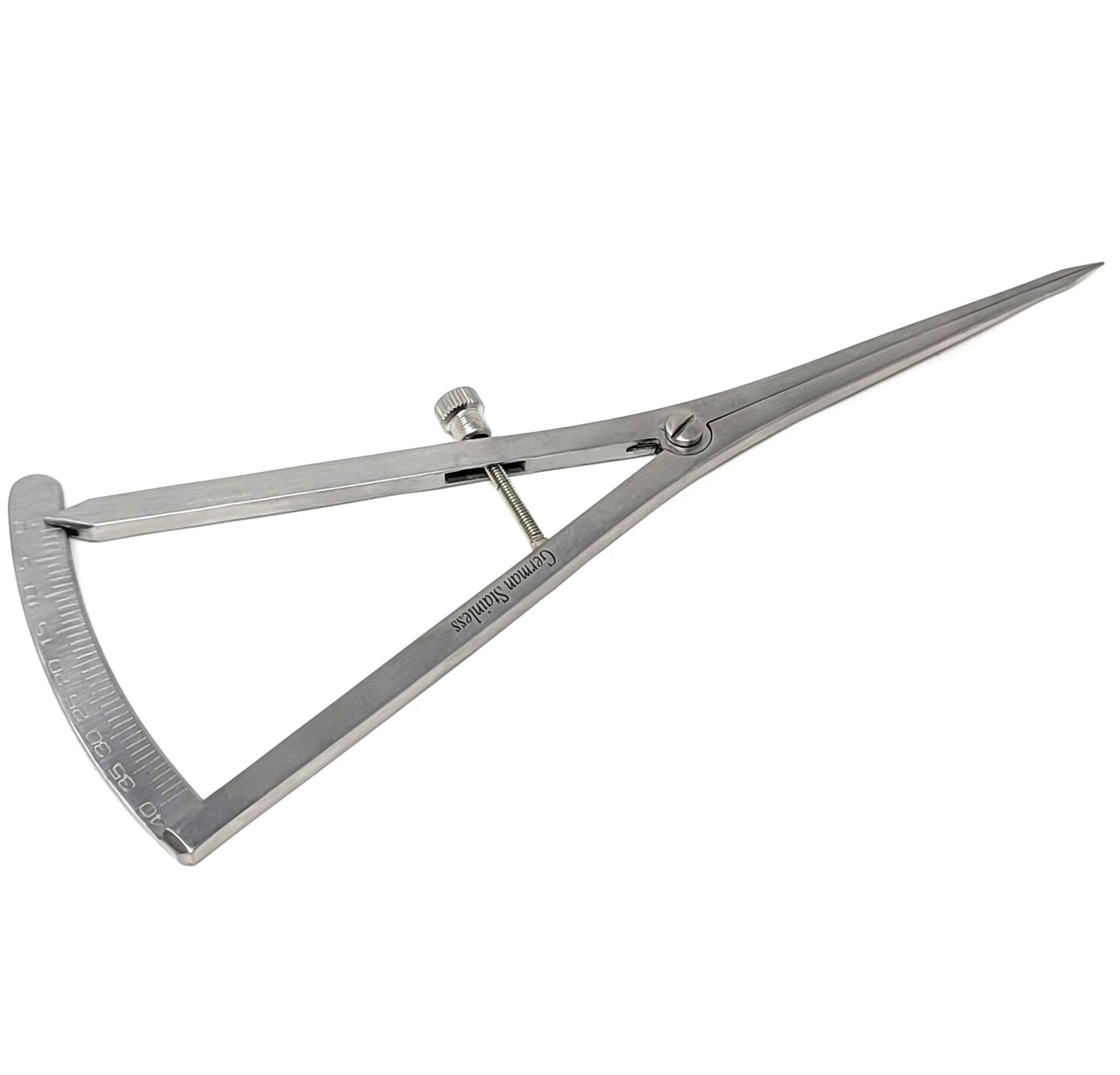 Premium Castroviejo Caliper Graduated 0-40mm Straight 7"