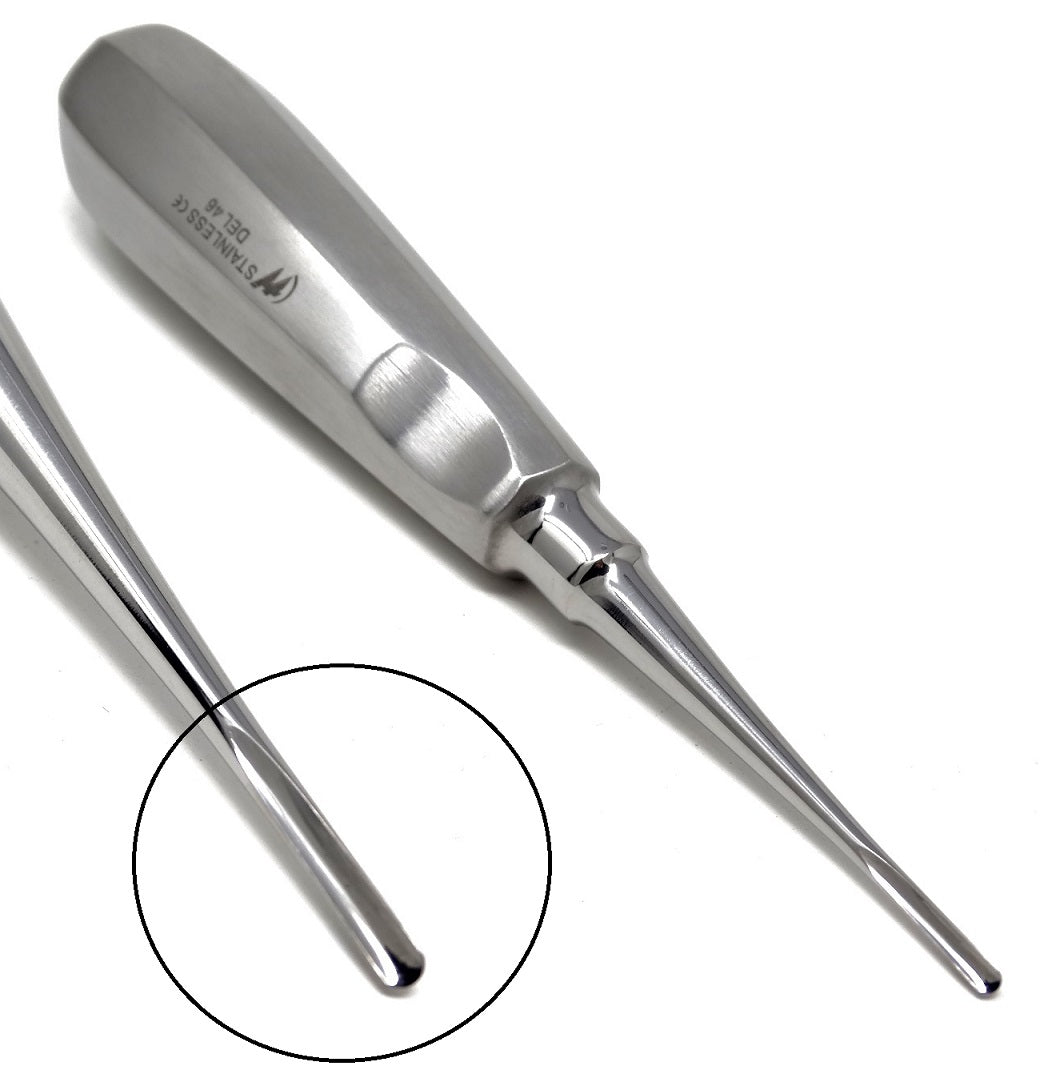 Apical Root Dental Elevator DEL-46, Stainless Steel