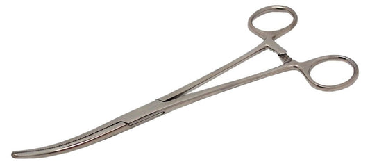 IMS-HM7CV Rochester Pean Hemostat, Forceps Full Serrated Jaws Curved, 7" L (17.8cm)