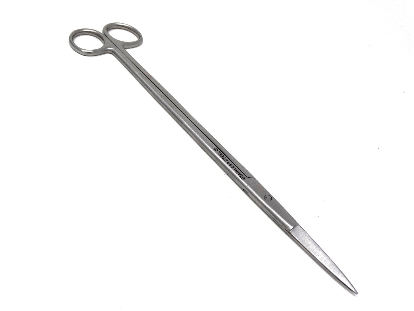 Fine Point Large Dissecting Scissors 12" Straight, Stainless Steel