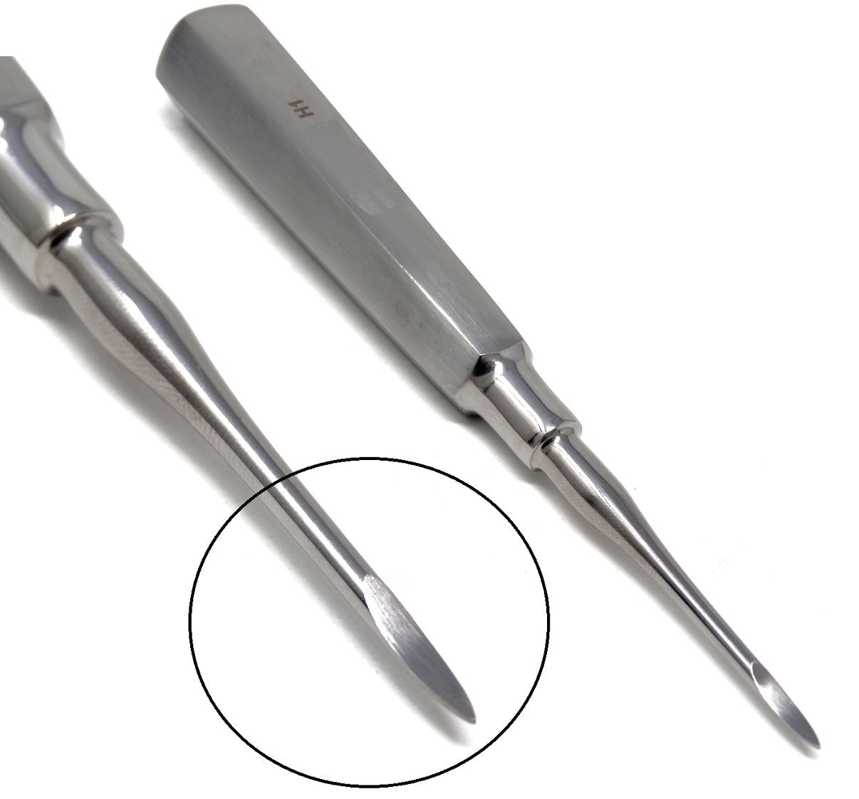 Heidbrink Dental Root Pick Elevator H1, Stainless Steel