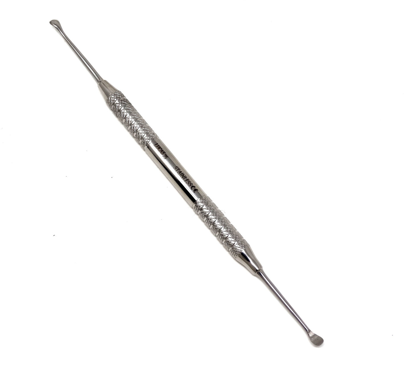 Lucas Bone Curette #75, Hollow handle, Ultra Light, Double Ended