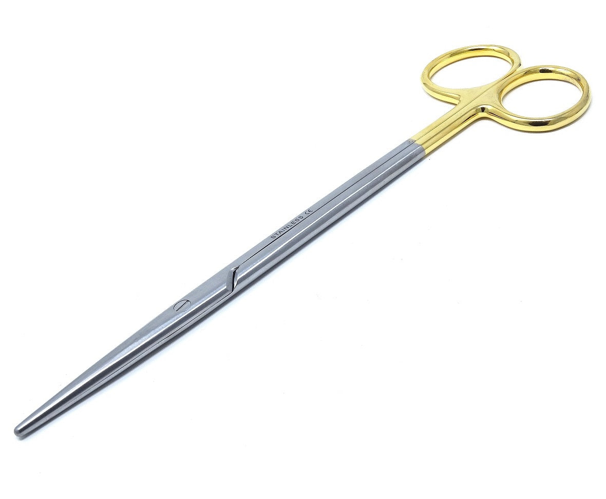 Gold Handle Metzenbaum Dissecting Scissors, 7", Straight