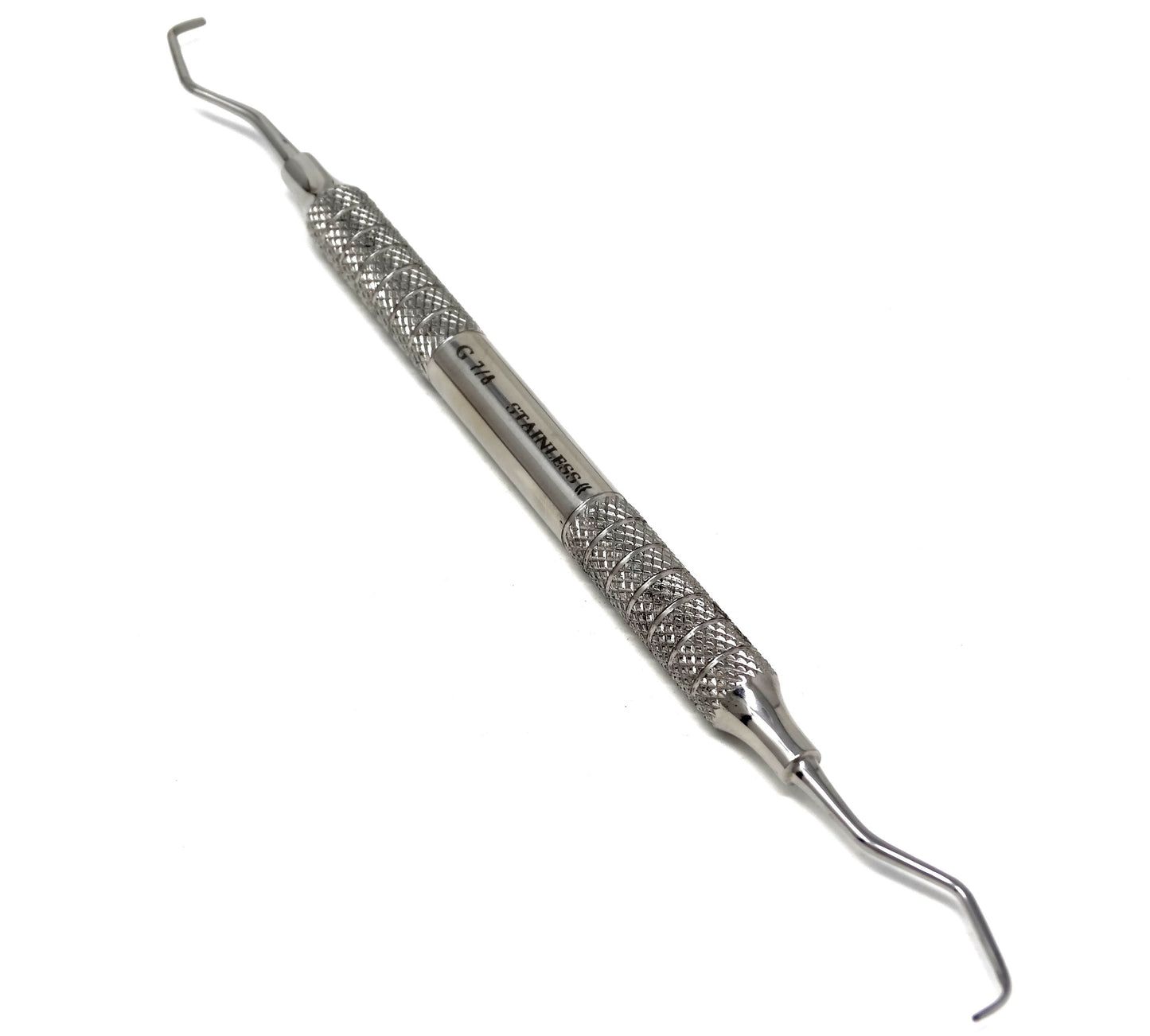 Periodontal Gracey Curette 7/8, Hollow handle, Double Ended Scaler