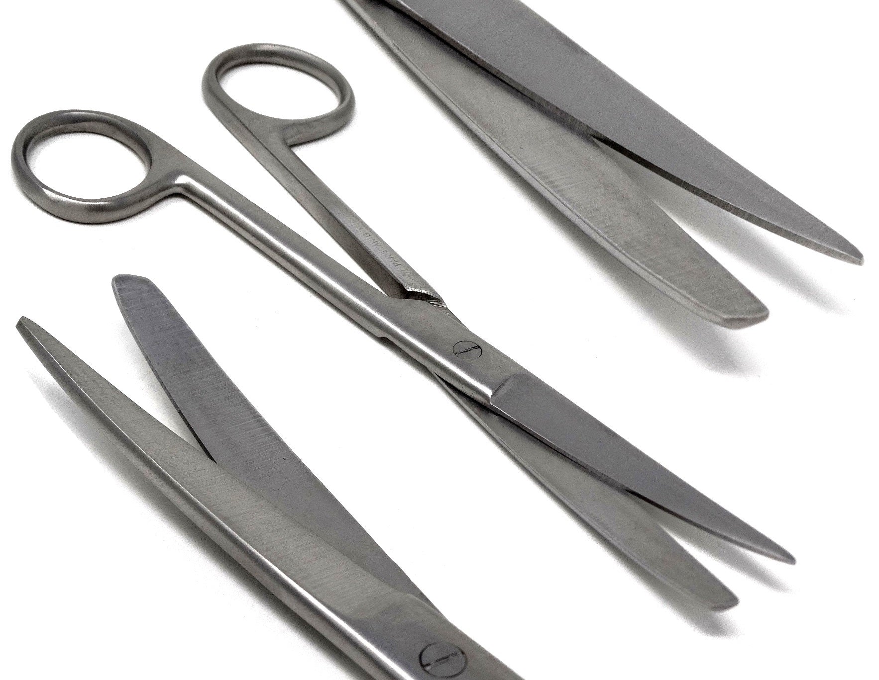 DR Instruments Operating Scissors with Sharp/Sharp Points, Stainless Steel