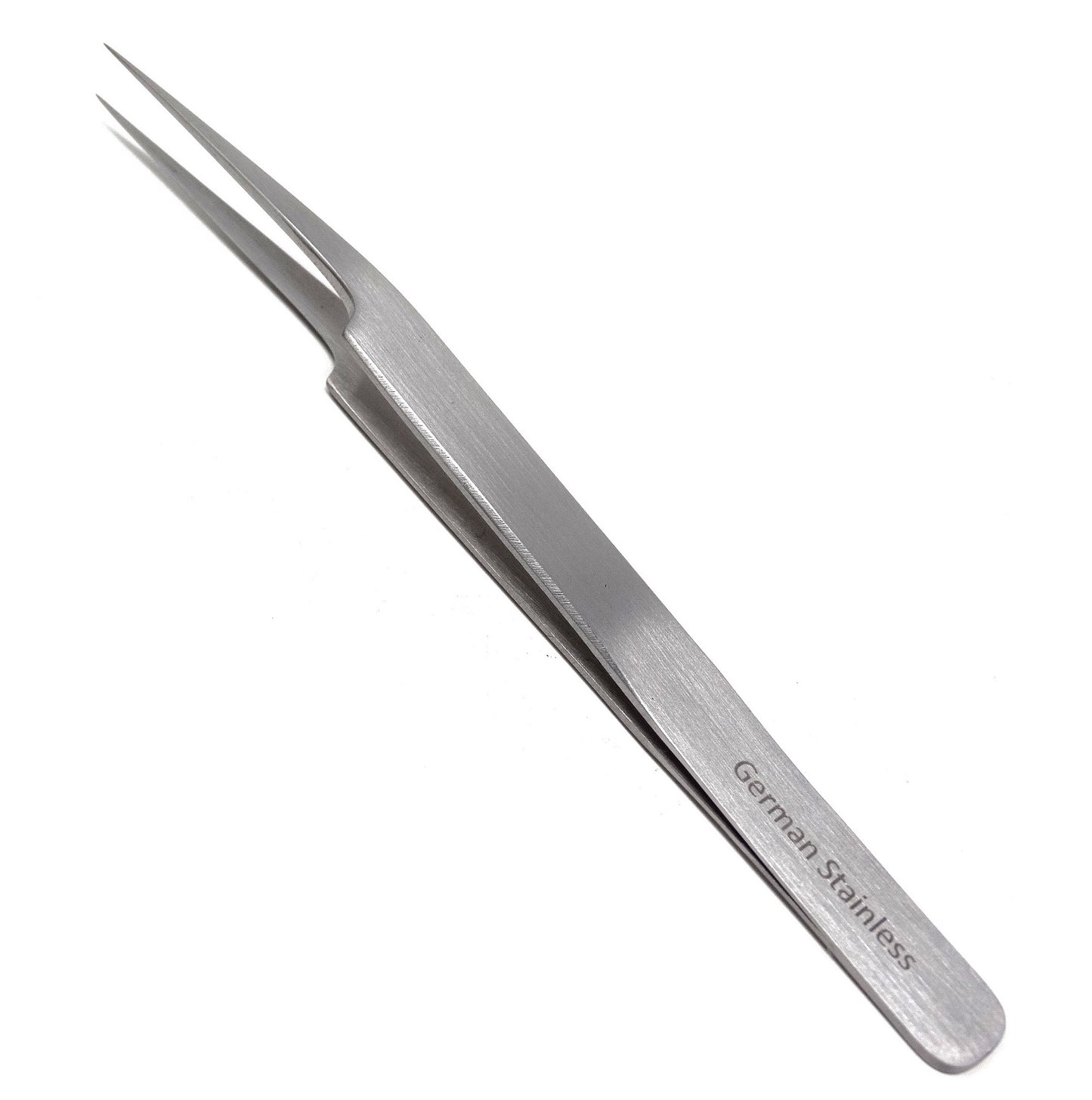 Stainless Steel Micro Surgical Forceps Tweezers Pro Straight, Fine Point