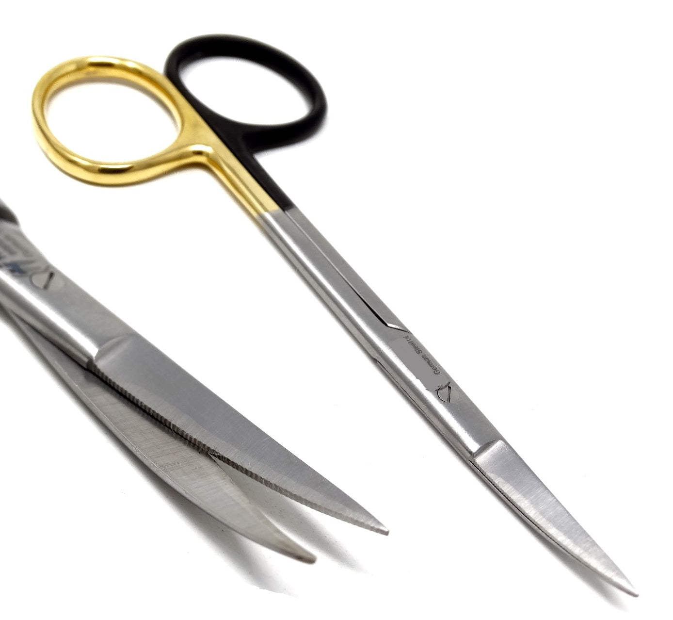 TC Supercut Iris Sharp Fine Point Scissors 4.5", Curved