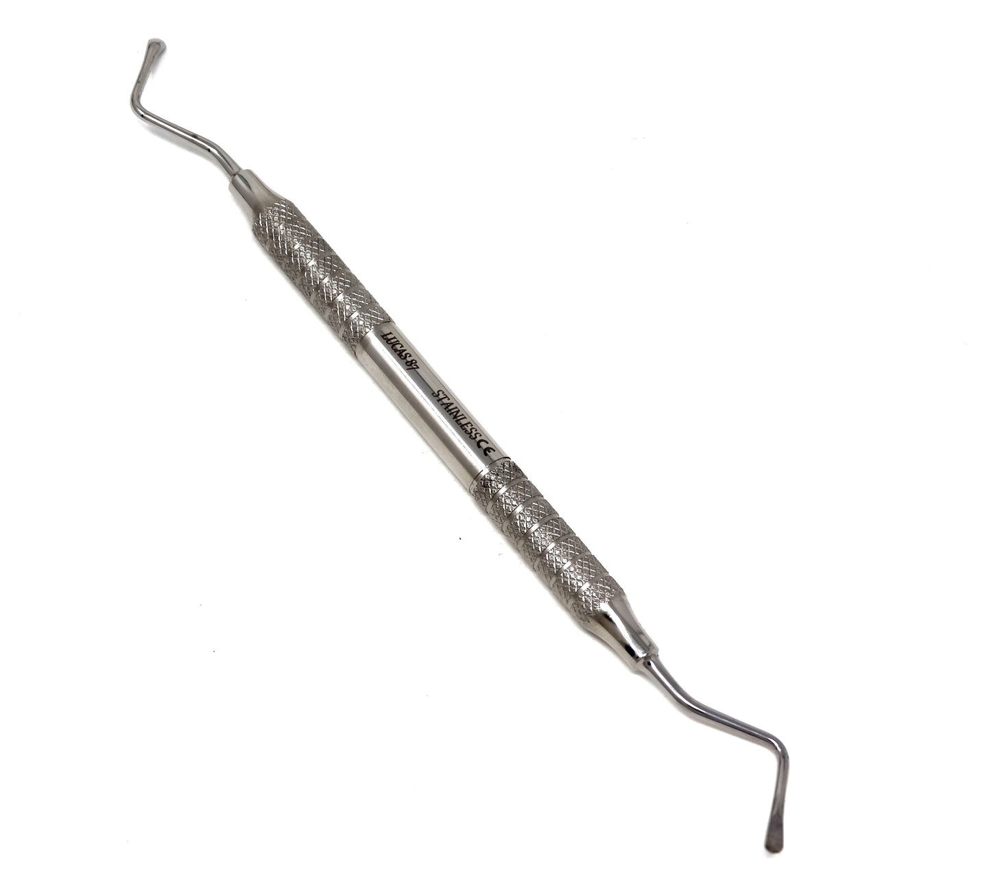 Lucas Bone Curette #87, Hollow handle, Ultra Light, Double Ended