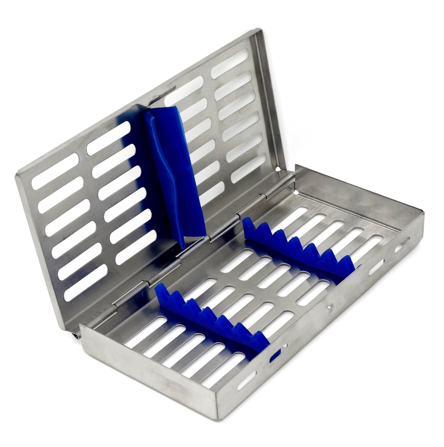 Sterilization Autoclave Cassette for 7 Instruments, Stainless Steel