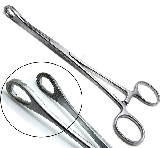Sponge Holding Forceps 7" Straight