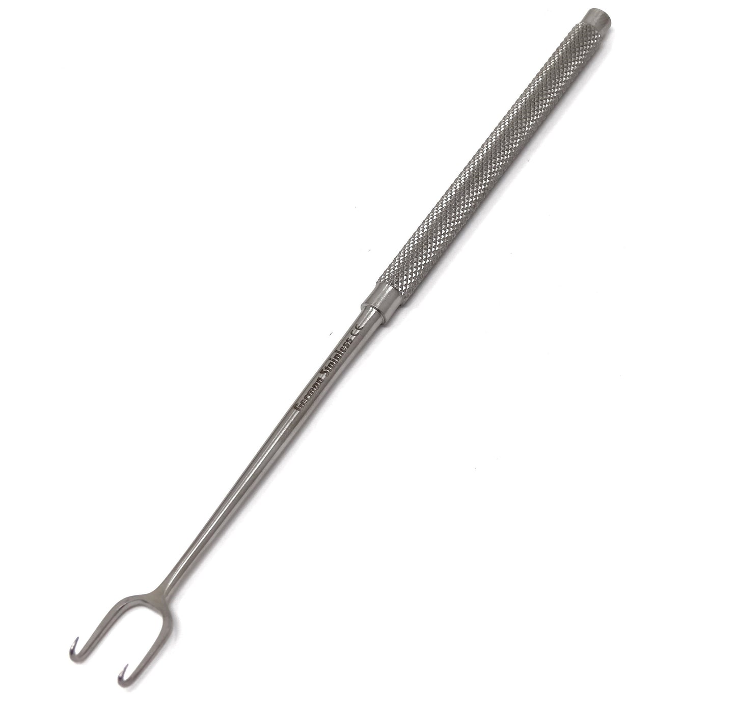 Joseph Skin Hook 6.25", with 2 Sharp Prongs 10mm Apart,