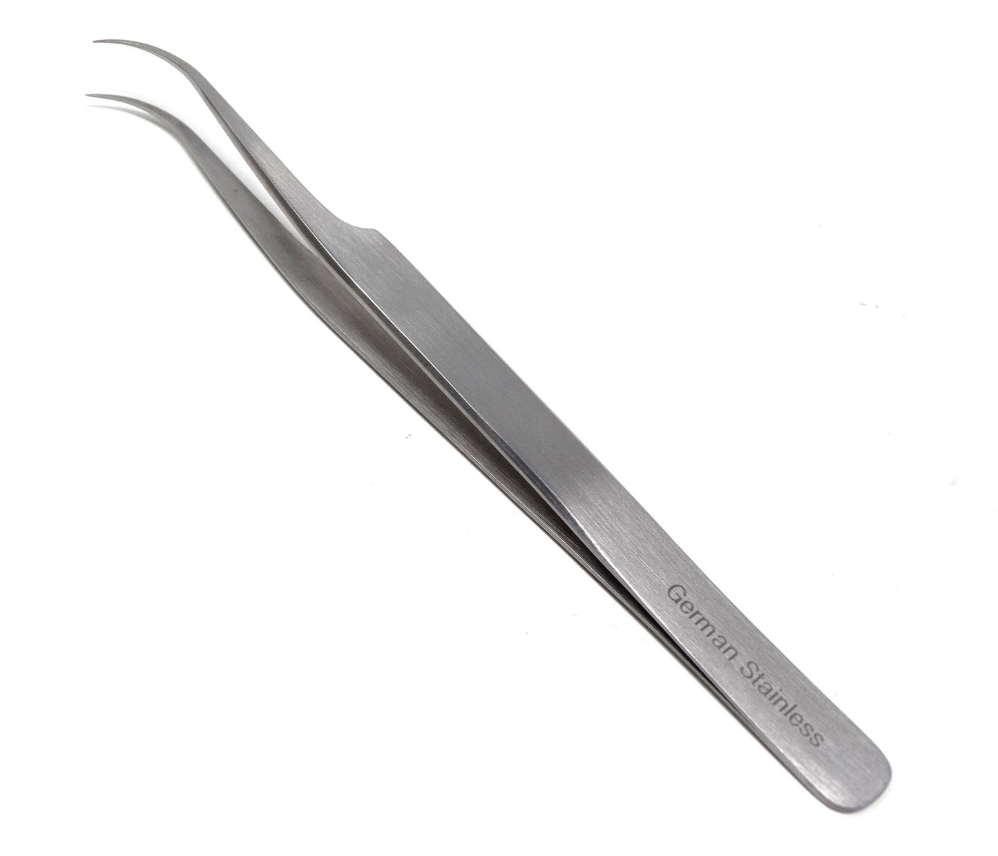 Stainless Steel Micro Surgical Forceps Tweezers Strong Curved, Fine Point