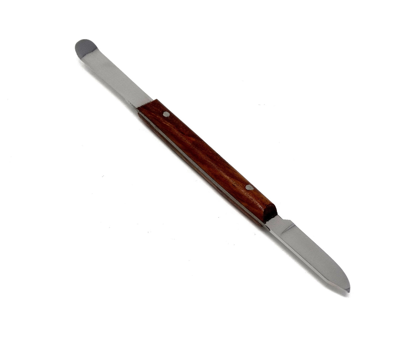 IMS-FS002 Stainless Steel Double Ended Fahenstock Knife and Curved Spatula, 5.5" Length