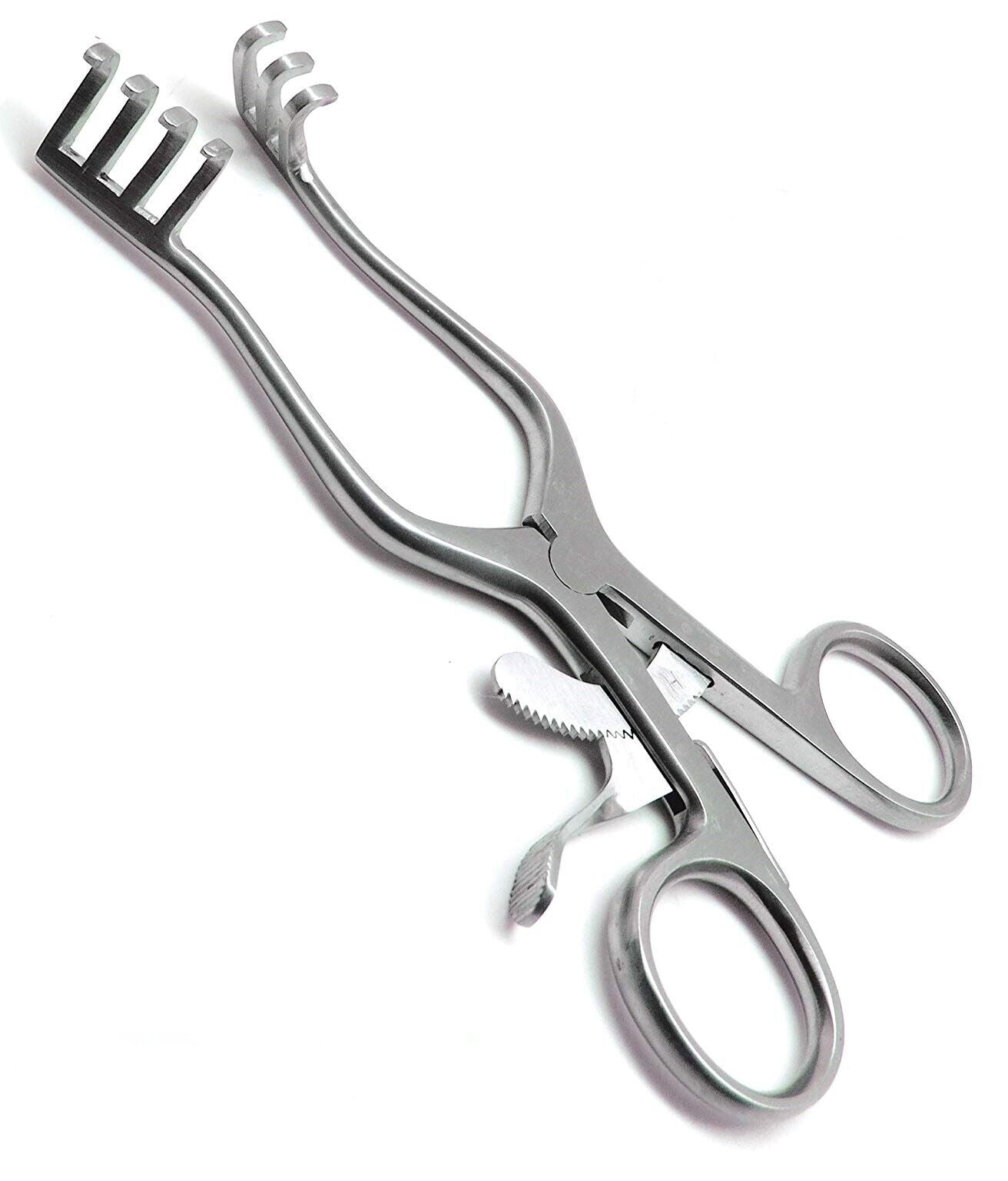Weitlaner Retractor 5.5" Blunt 4X3 Prongs, Stainless Steel
