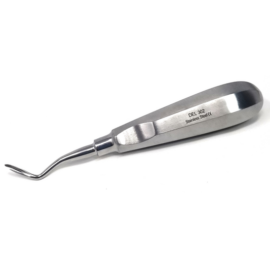 Apical Root Dental Elevator DEL-302, Stainless Steel