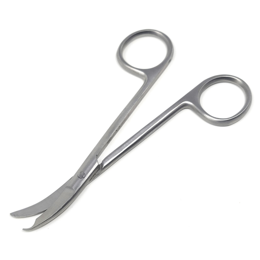 Northbent Suture Stitch Curved Scissors 4.5" Stainless Steel Shears