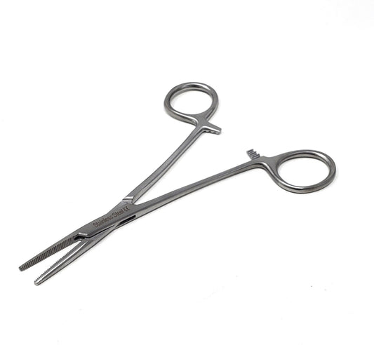 Mosquito Hemostat Forceps 5" (12.7cm) Straight, Stainless Steel