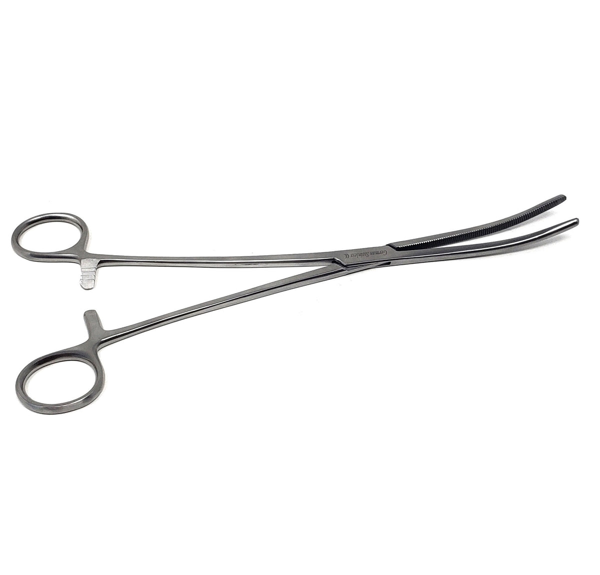 Pean Hemostat Forceps 12", Curved, Full Serrated, Stainless Steel