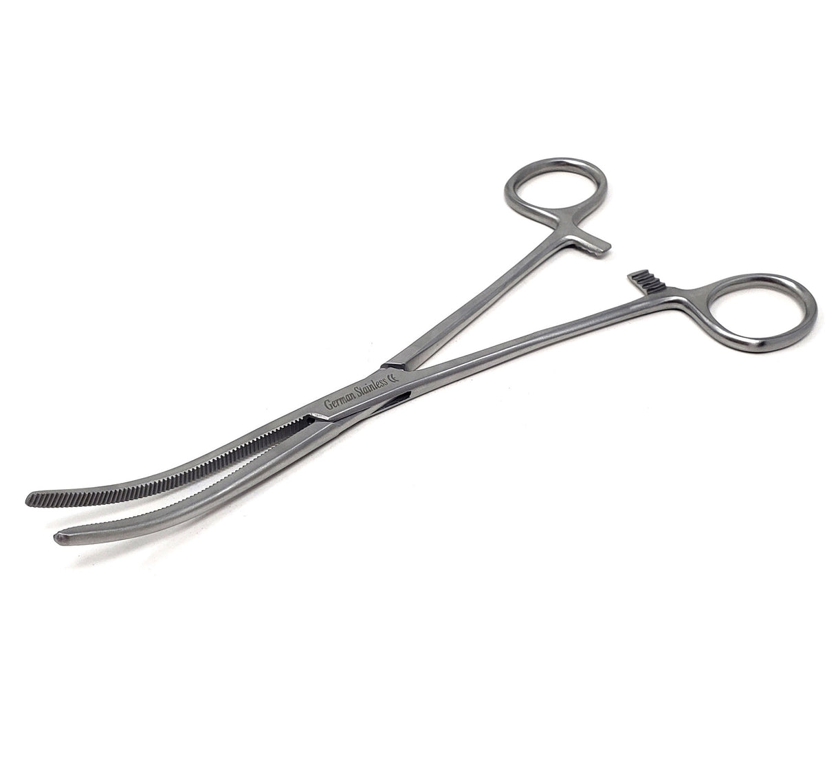 Pean Hemostat Forceps 7.25", Curved, Full Serrated, Stainless Steel