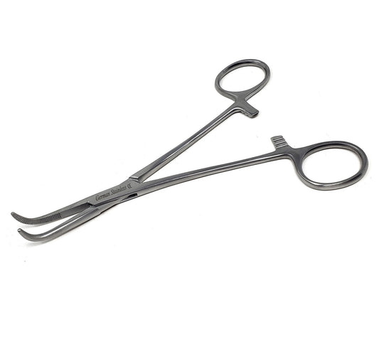 MIXTER Hemostat Forceps 6" Right-Angle, Stainless Steel