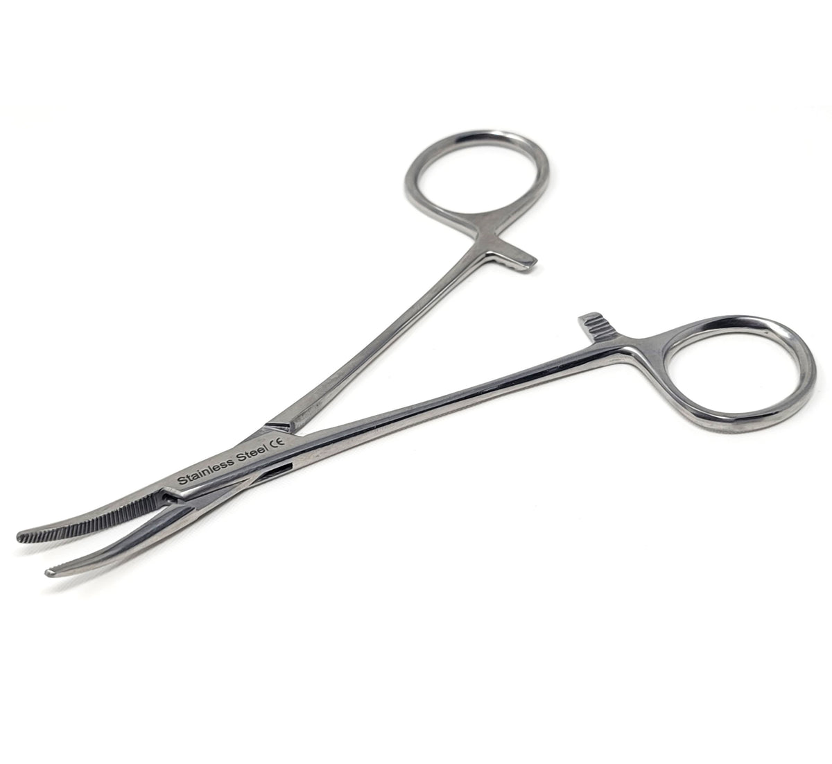 Mosquito Hemostat Forceps 5" (12.7cm) Curved, Stainless Steel