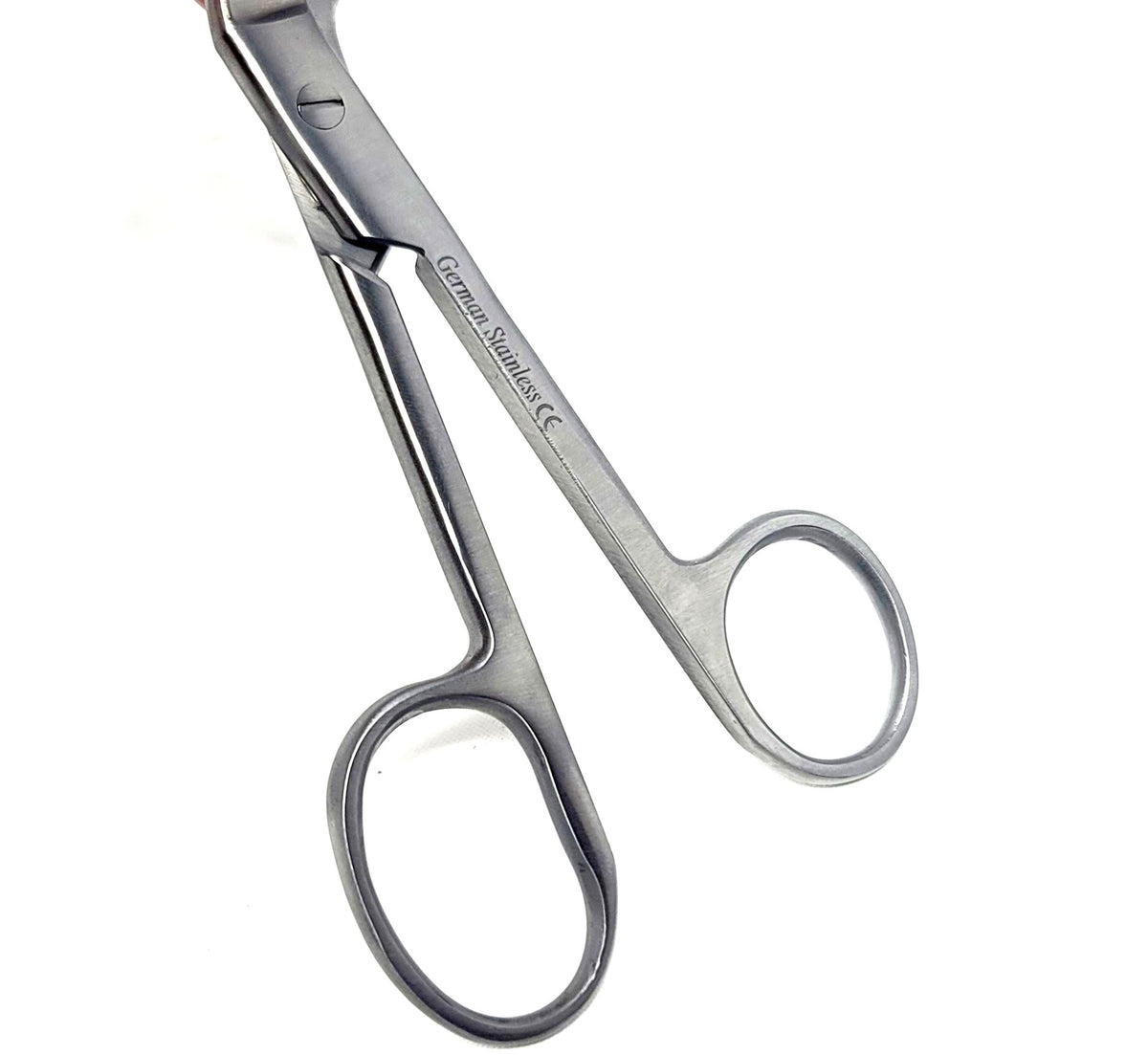 7.25" One Large Ring Nurse Bandage Scissors, German Steel