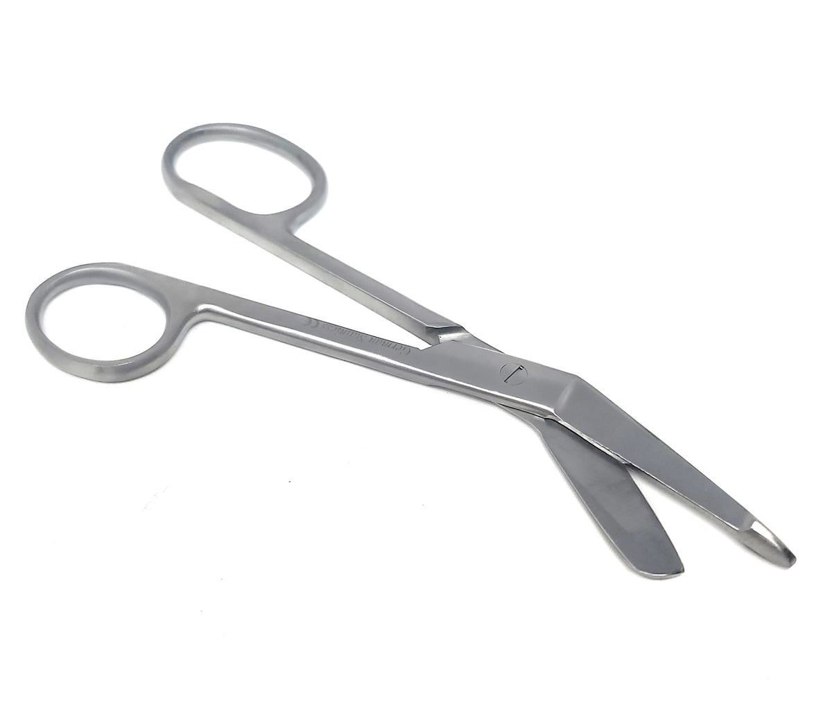 7.25" One Large Ring Nurse Bandage Scissors, German Steel