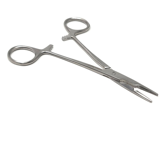 Olsen Hegar Needle Holder 5.5", Stainless Steel