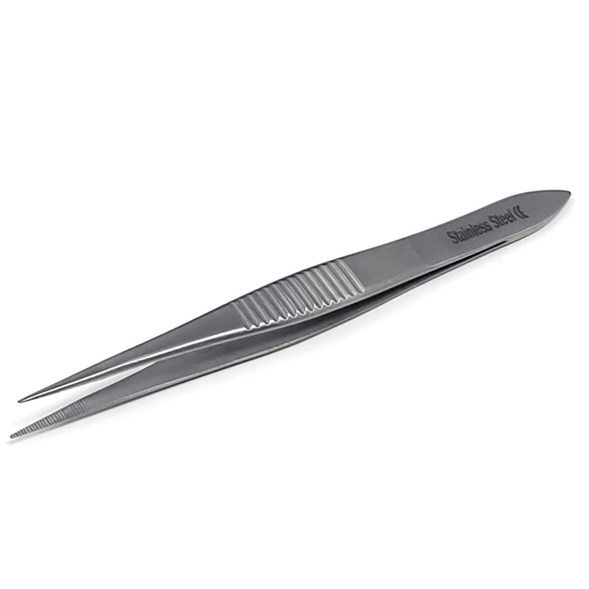Forceps Micro Lab Stainless Steel Micro Surgical Forceps Straight Fine Serrated Points L ...
