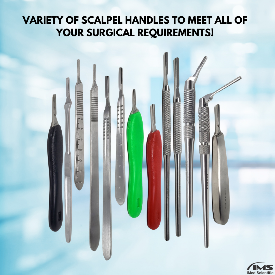 Scalpel Handle #6 , Stainless Steel (Fits Size 20-26 Scalpel Blades)