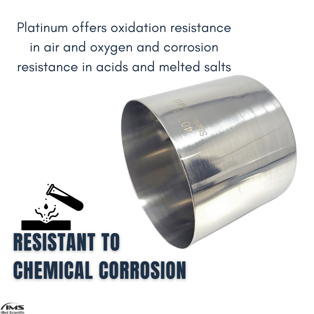 400ml Stainless Steel Lab Beaker Multifunction Crucible